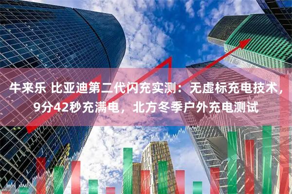 牛来乐 比亚迪第二代闪充实测：无虚标充电技术，9分42秒充满电，北方冬季户外充电测试