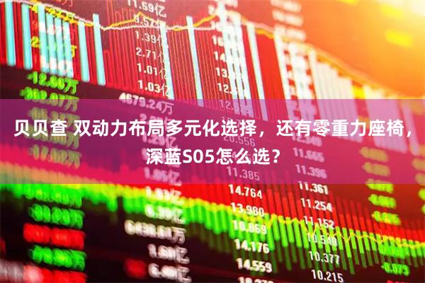 贝贝查 双动力布局多元化选择，还有零重力座椅，深蓝S05怎么选？